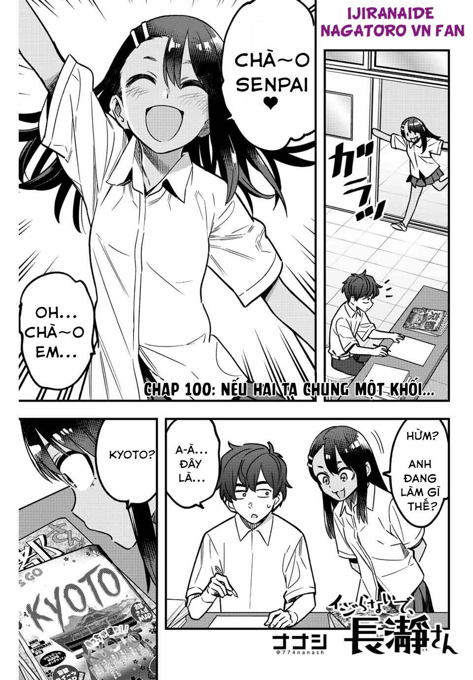 please don't bully me - nagatoro-san chapter 100 - Trang 2