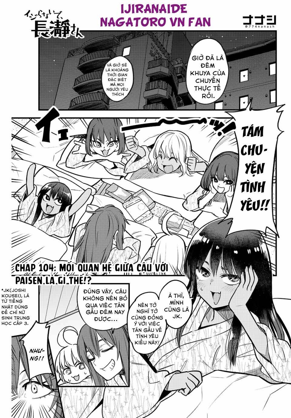 please don't bully me - nagatoro-san chapter 104: mối quan hệ giữa cậu với paisen là gì thế!? - Trang 2