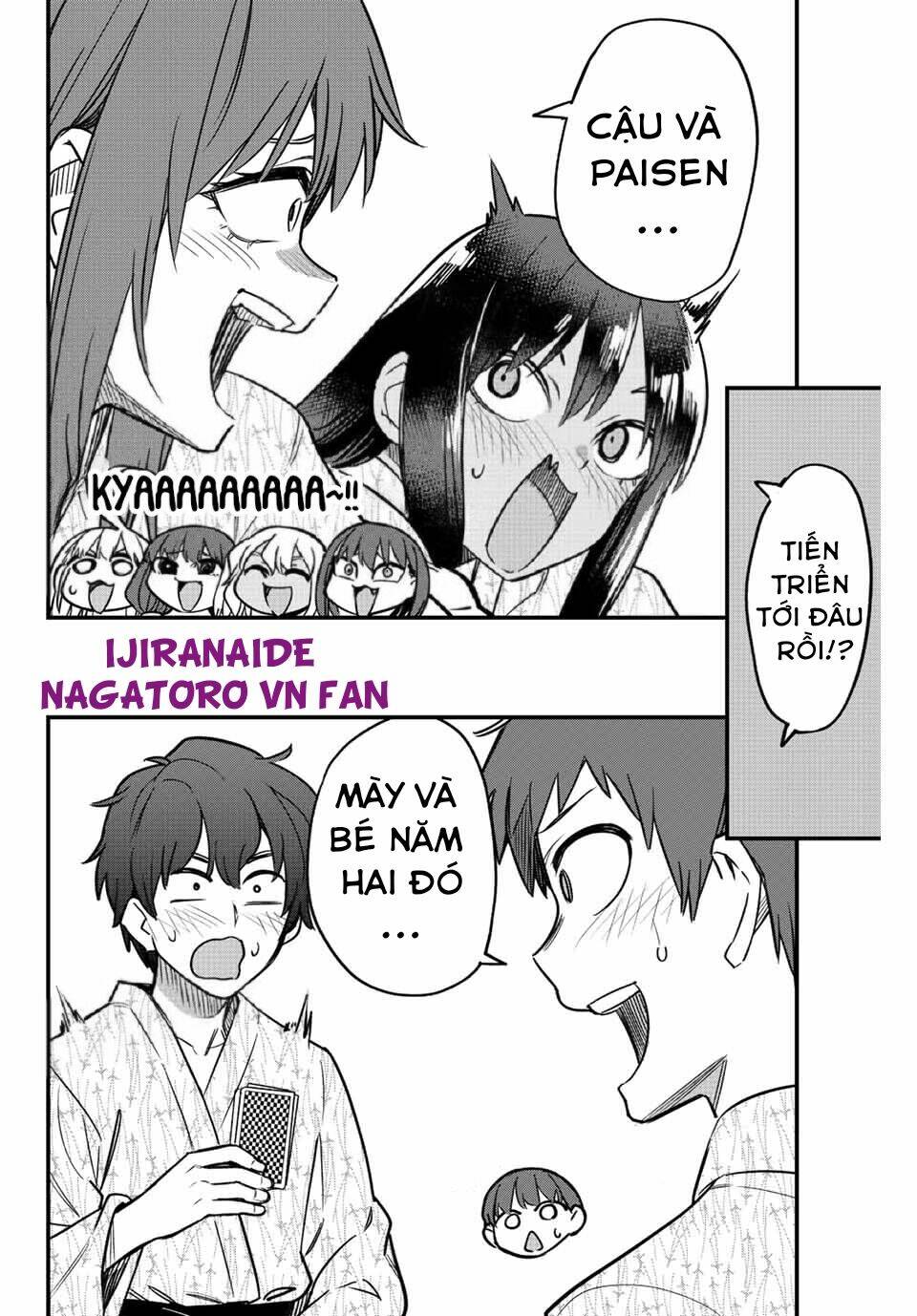 please don't bully me - nagatoro-san chapter 104: mối quan hệ giữa cậu với paisen là gì thế!? - Trang 2