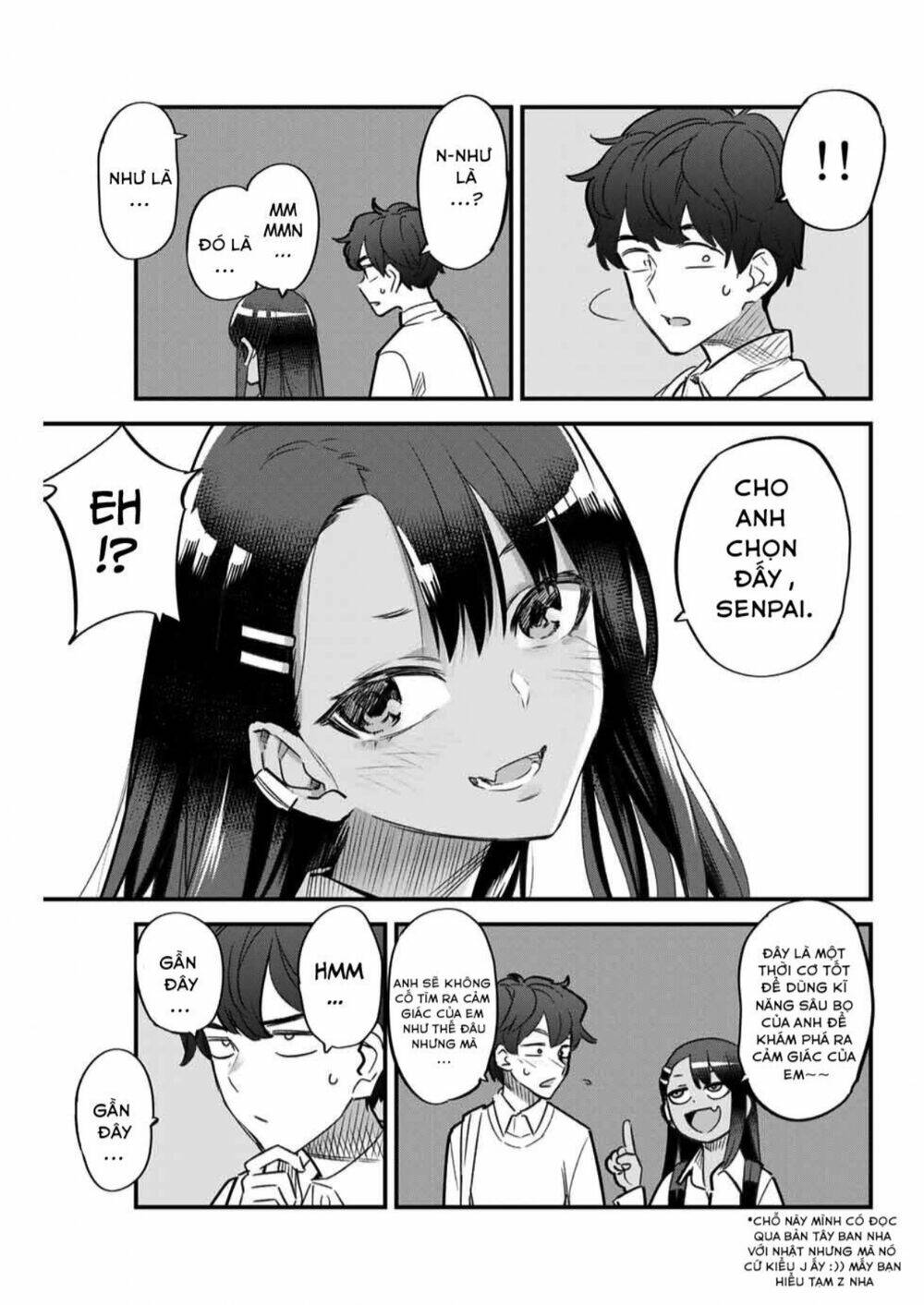 please don't bully me - nagatoro-san chapter 86: hãy đi cùng nhau, senpai!! - Trang 2