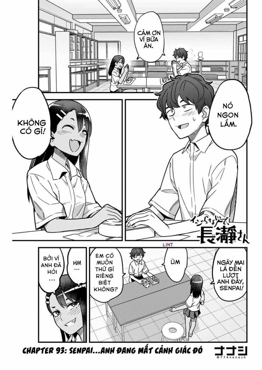 please don't bully me - nagatoro-san chapter 93: senpai...anh đang mất cảnh giác đó - Trang 2