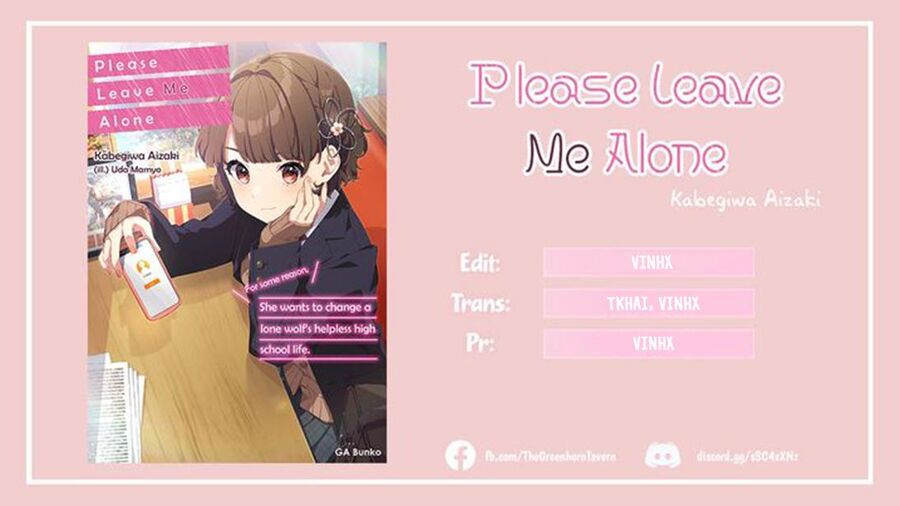 please leave me alone chapter 3.3 - Next Chương 4