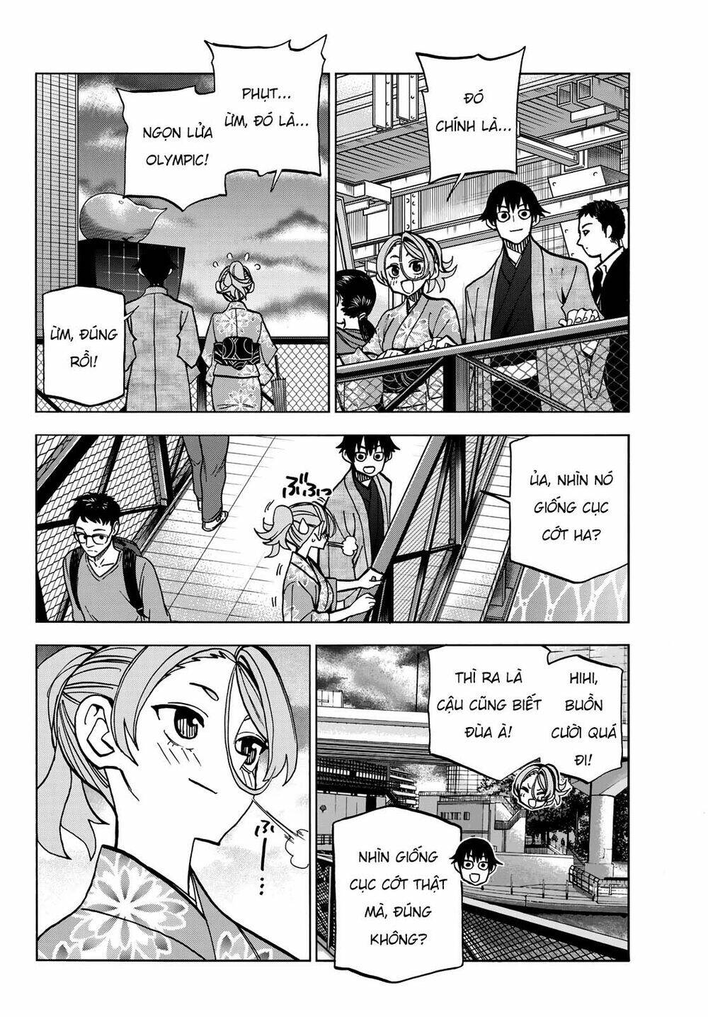 ponkotsu fuukiin to skirt take ga futekisetsu na jk no hanashi chapter 39: câu chuyện về chàng ủy viên ngốc và buổi hẹn hò với cô bạn gái - Next chapter 40: câu chuyện cô bạn gái đến chơi nhà chàng ủy viên ngốc nghếch