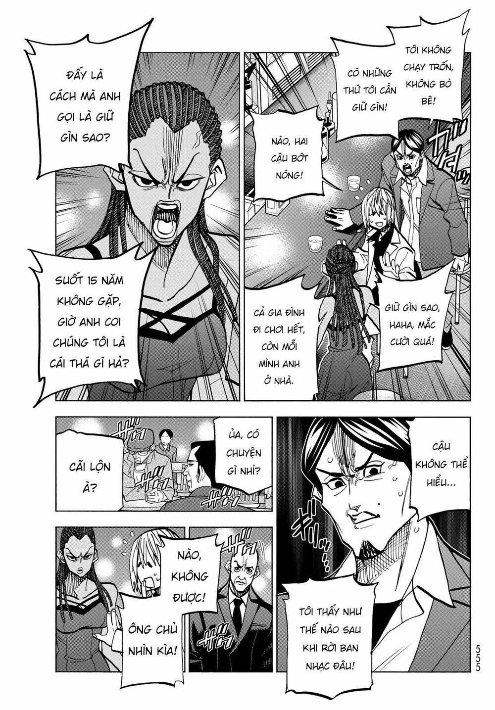 ponkotsu fuukiin to skirt take ga futekisetsu na jk no hanashi chapter 47: câu chuyện xưa của nhóm nhạc năm ấy. - Next chapter 48