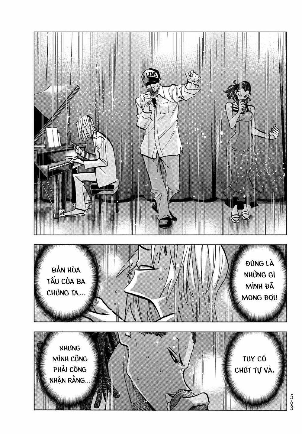 ponkotsu fuukiin to skirt take ga futekisetsu na jk no hanashi chapter 47: câu chuyện xưa của nhóm nhạc năm ấy. - Next chapter 48