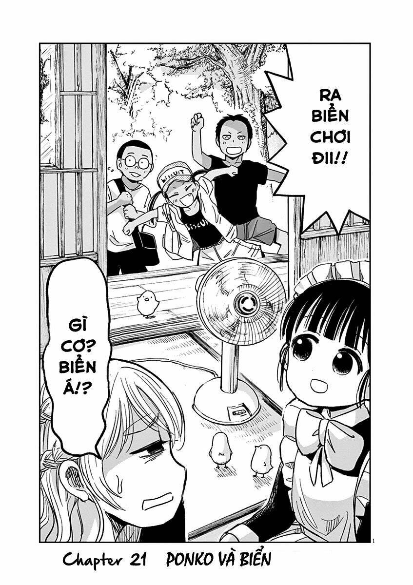 ponkotsu ponko chapter 21: ponko và biển - Trang 2