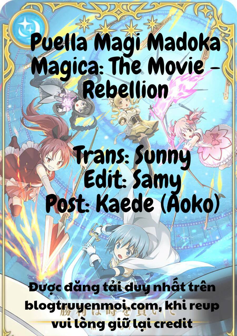 puella magi madoka magica: the movie -rebellion chương 5 - Trang 2