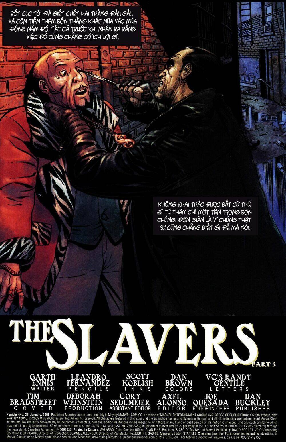 Punisher The Slavers Chapter 3 - Next Chapter 4