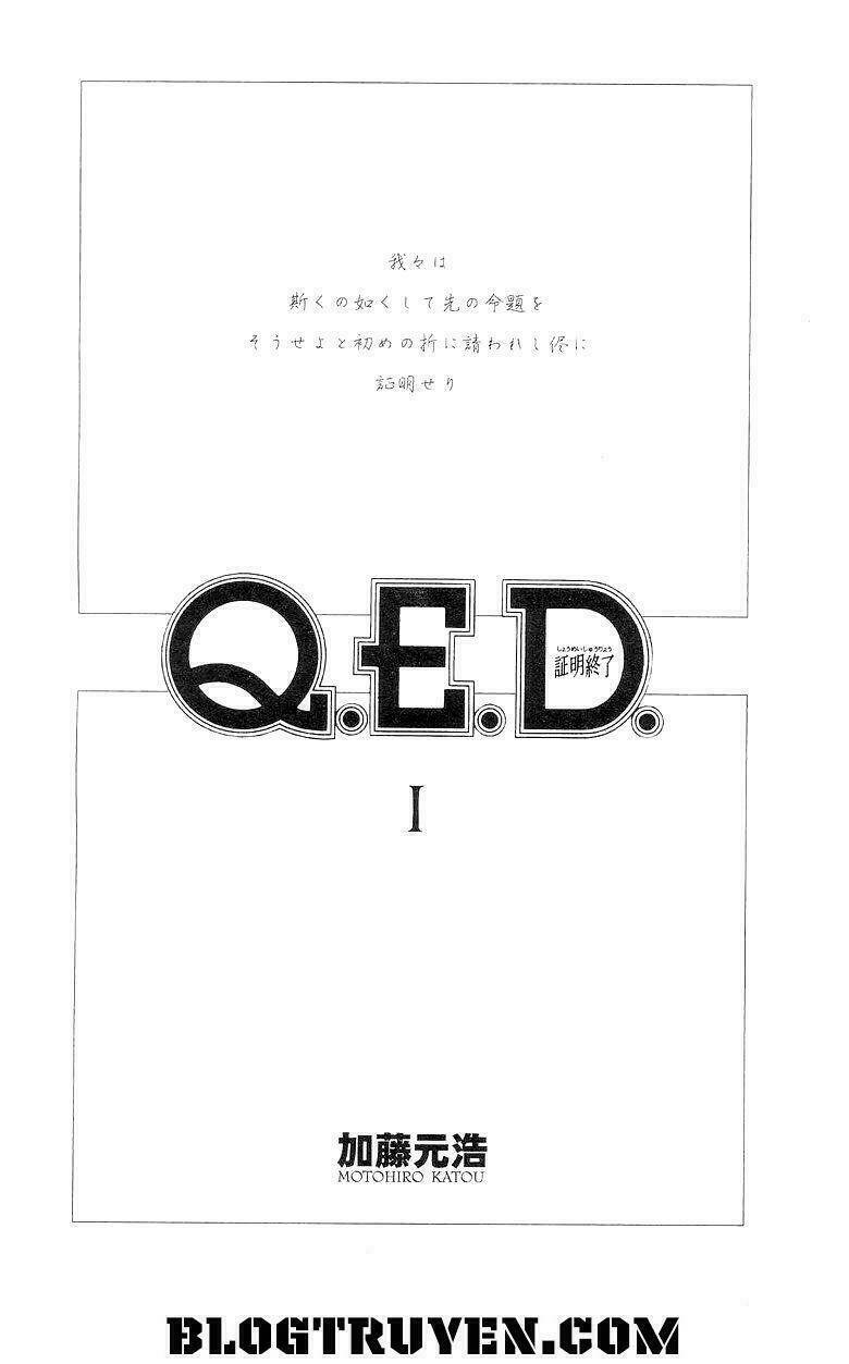 Q.E.D. Chapter 1.1 - Trang 2