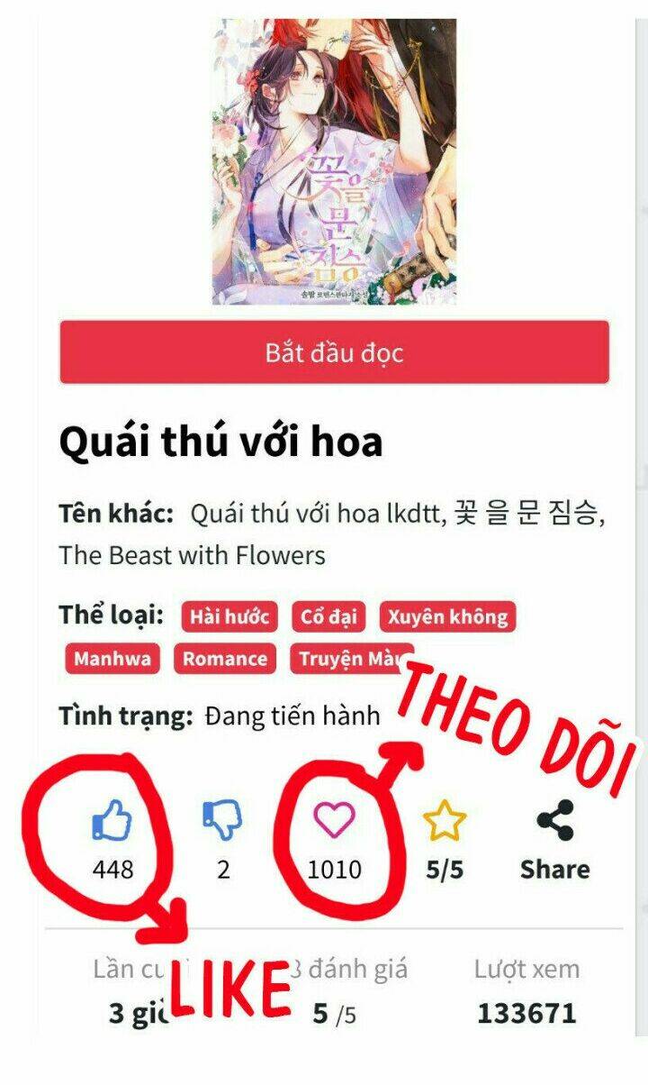 quái thú với hoa Chapter 29 - Trang 2