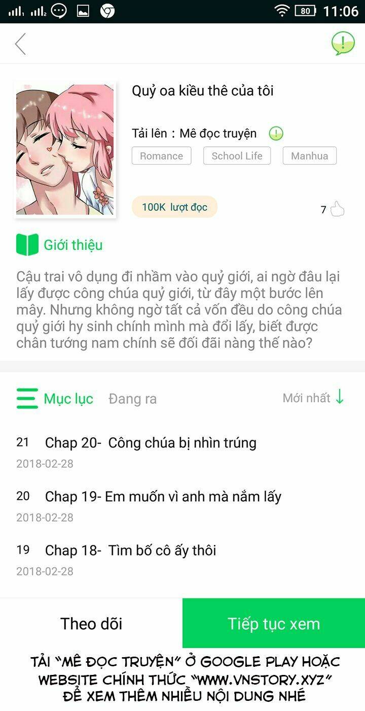 Quỷ Oa Kiều Thê Của Tôi Chapter 5 - Trang 2