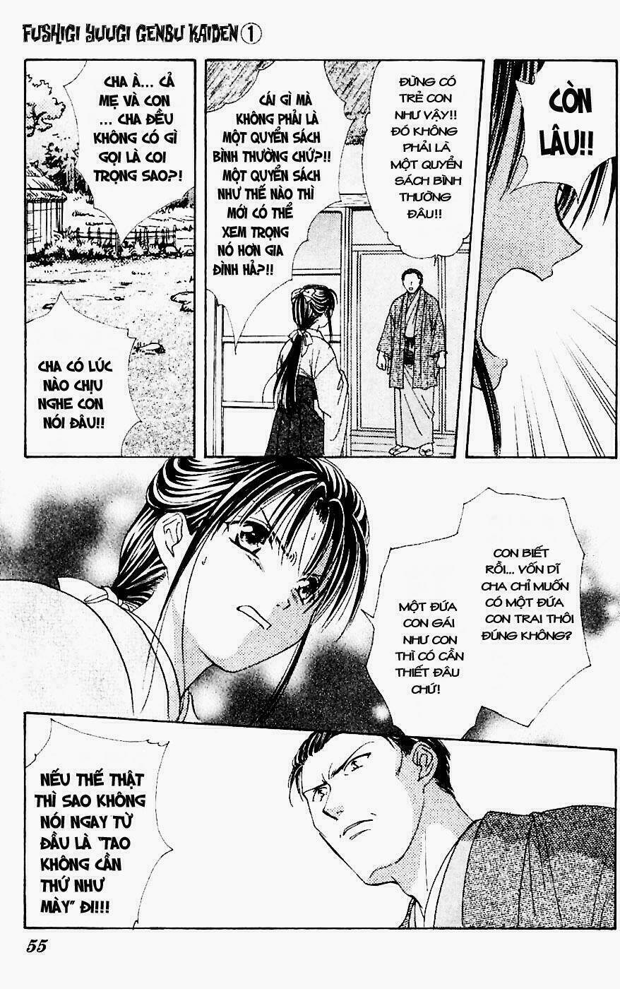 Quyển Sách Kỳ Bí - Fushigi Yuugi Chapter 1 - Trang 2