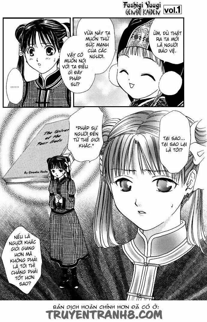 Quyển Sách Kỳ Bí - Fushigi Yuugi Chapter 7.2 - Trang 2