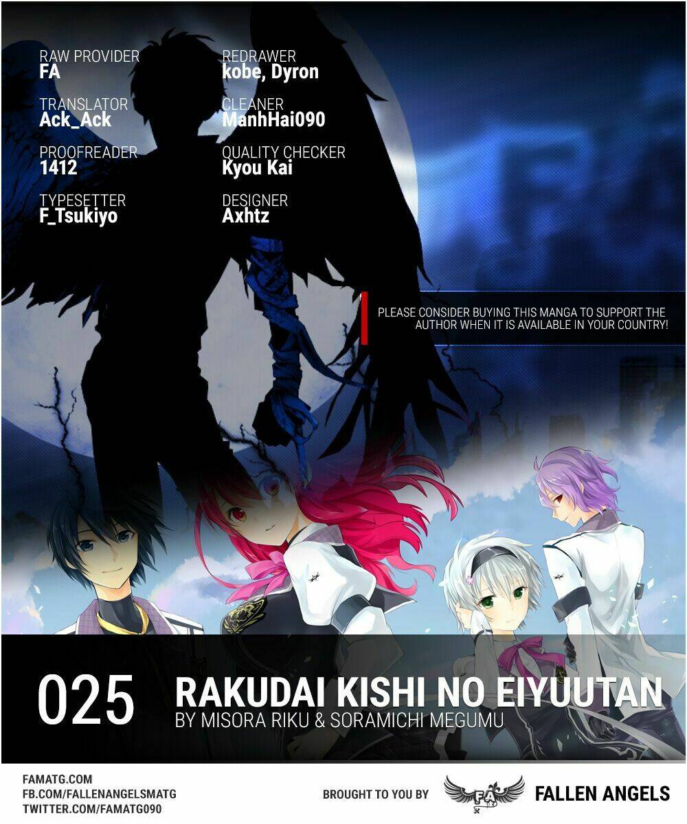 Rakudai Kishi No Eiyuutan Chapter 25 - Trang 2