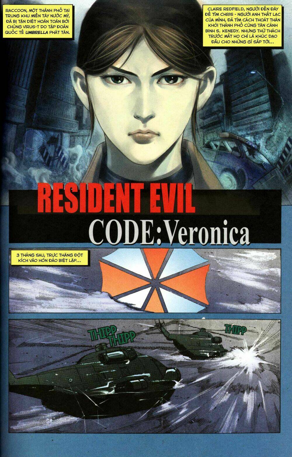 Resident Evil - Code: Veronica - Book One Chapter 1 - Trang 2