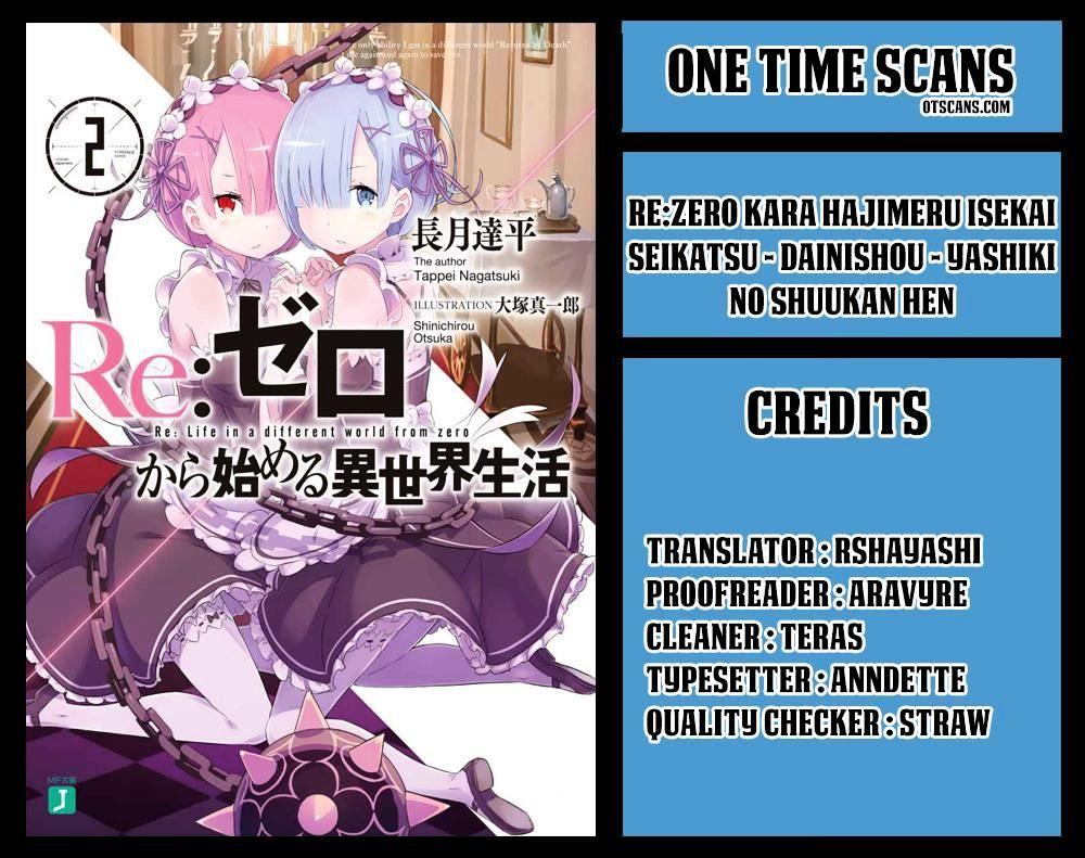 re:zero kara hajimeru isekai seikatsu – daisshou – outo no ichinichi hen chương 31 - Next chương 32