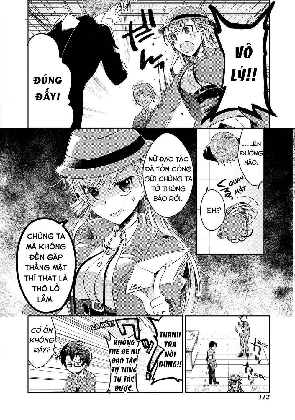 rinna keibu wa kokyuu ga dekinai chapter 4 - Trang 2