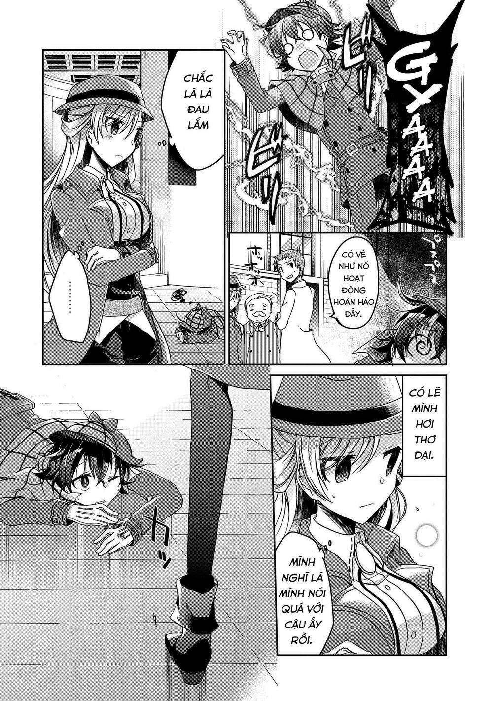 rinna keibu wa kokyuu ga dekinai chapter 4 - Trang 2