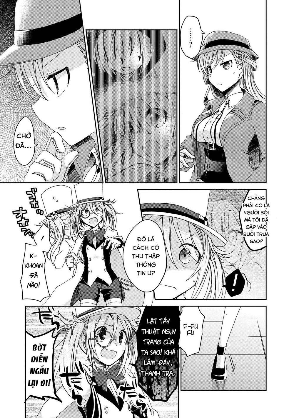 rinna keibu wa kokyuu ga dekinai chapter 4 - Trang 2