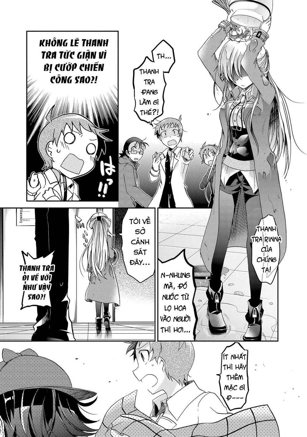 rinna keibu wa kokyuu ga dekinai chapter 4 - Trang 2