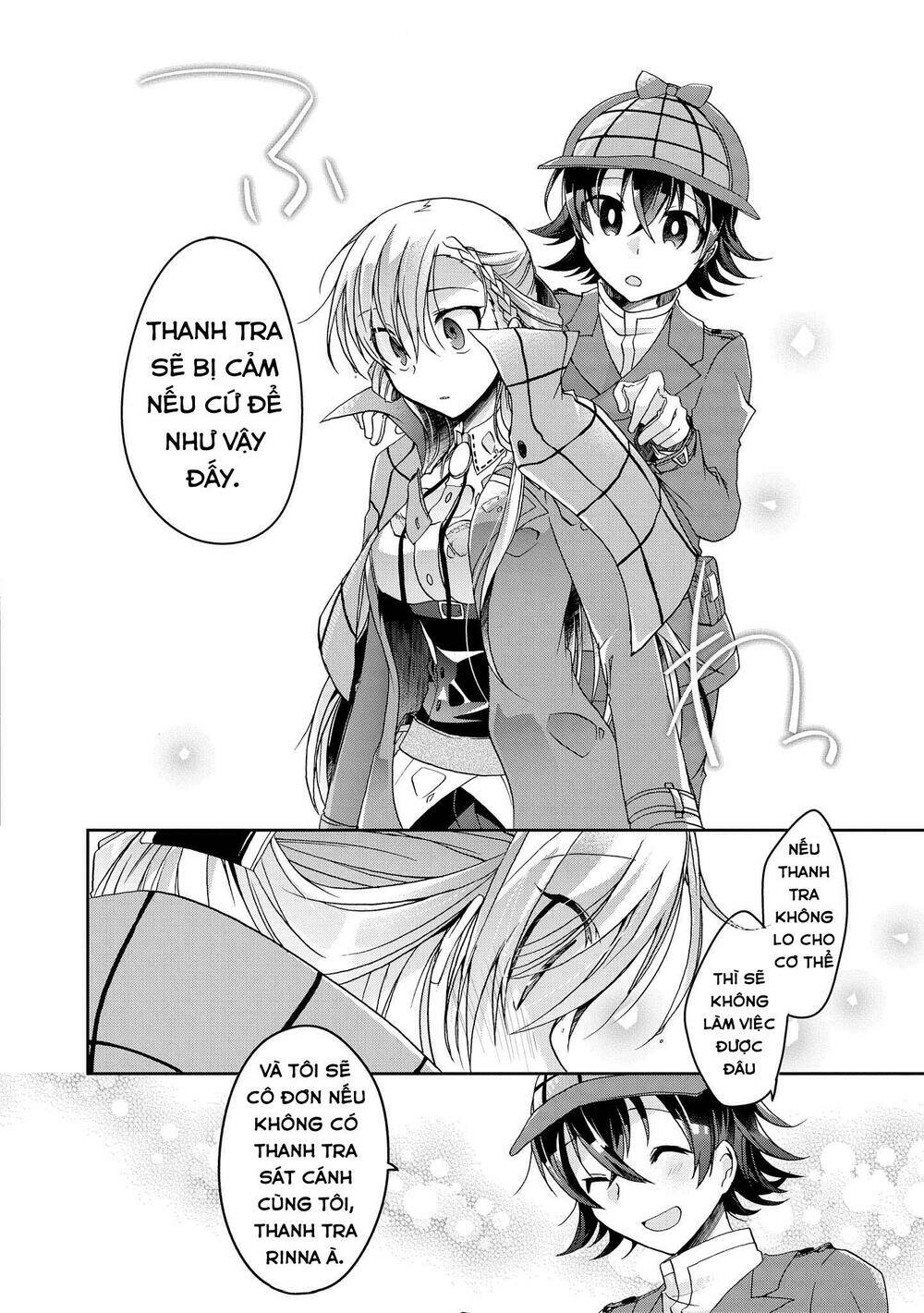 rinna keibu wa kokyuu ga dekinai chapter 4 - Trang 2