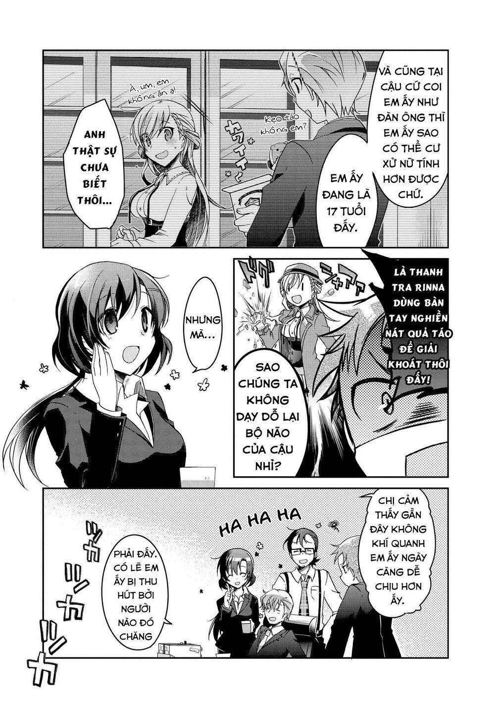 rinna keibu wa kokyuu ga dekinai chapter 4 - Trang 2