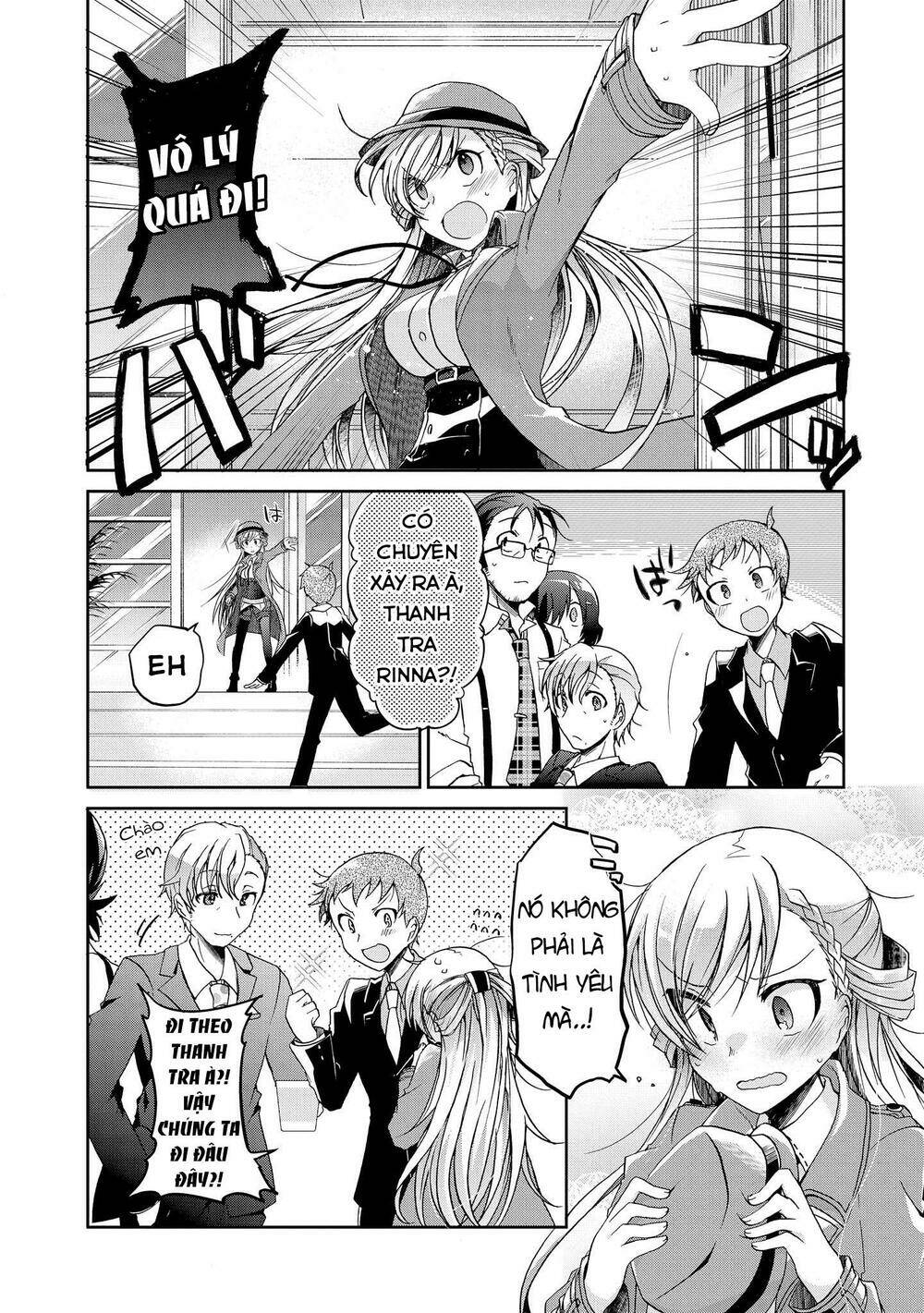 rinna keibu wa kokyuu ga dekinai chapter 4 - Trang 2