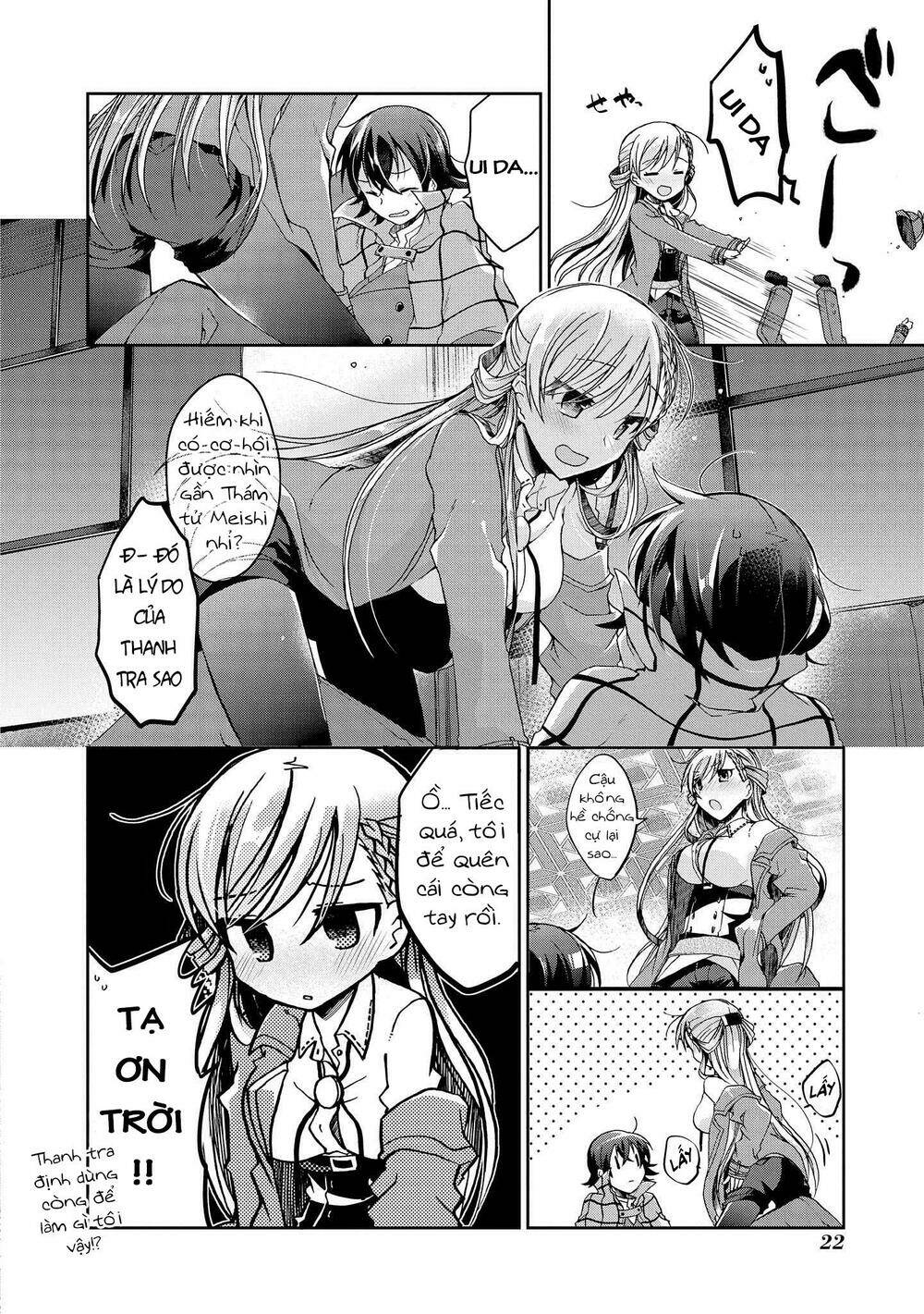 rinna keibu wa kokyuu ga dekinai chapter 6 - Trang 2