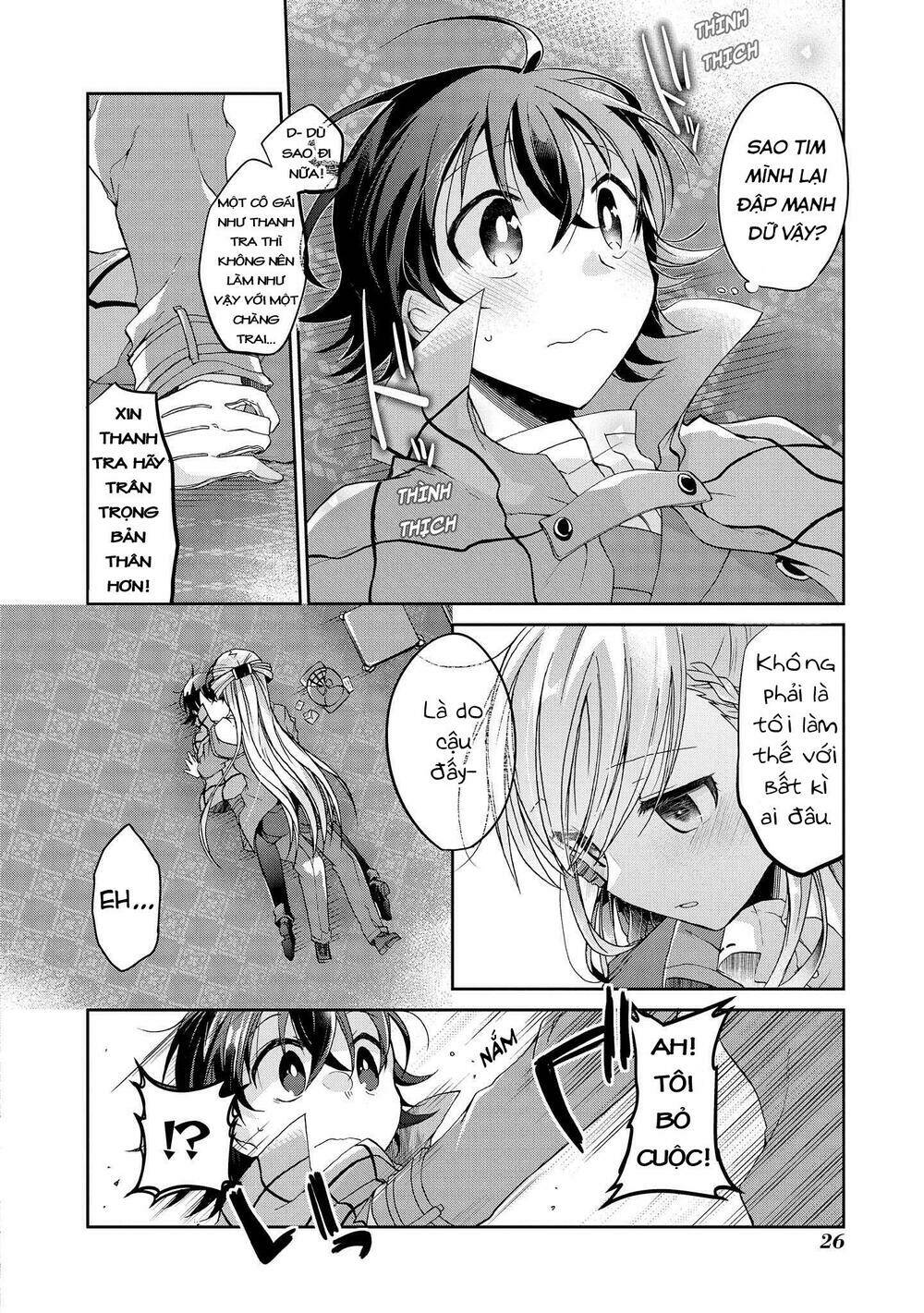 rinna keibu wa kokyuu ga dekinai chapter 6 - Trang 2