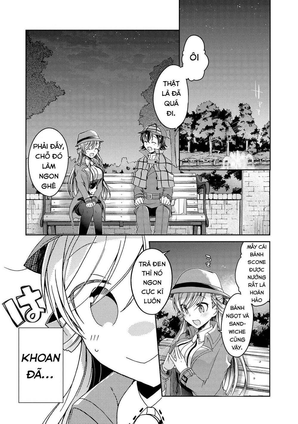 rinna keibu wa kokyuu ga dekinai chapter 8 - Next chapter 9