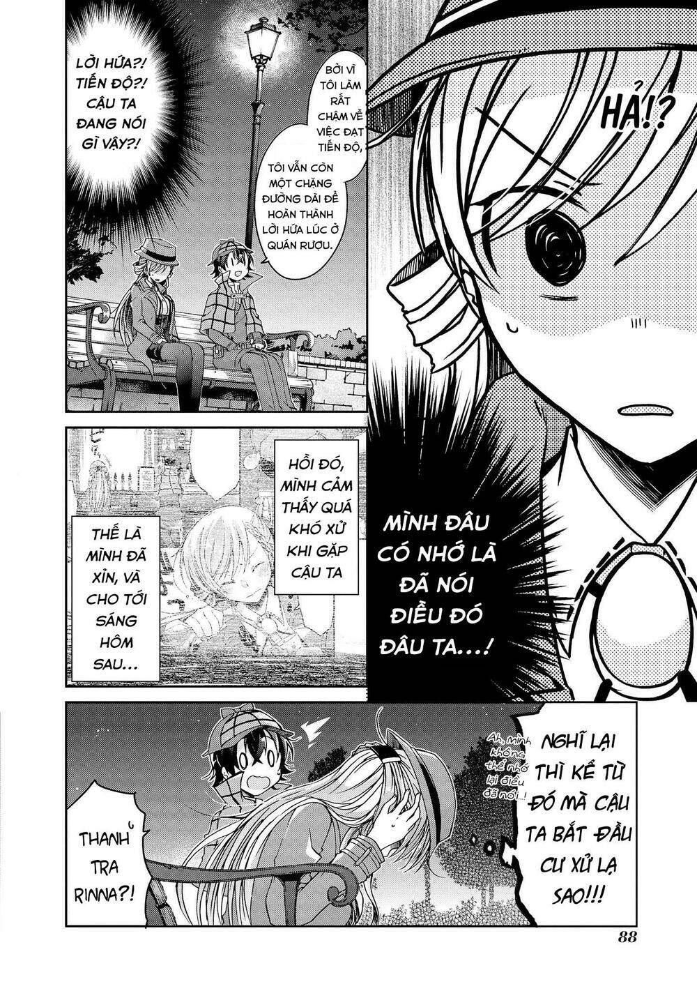 rinna keibu wa kokyuu ga dekinai chapter 8 - Next chapter 9