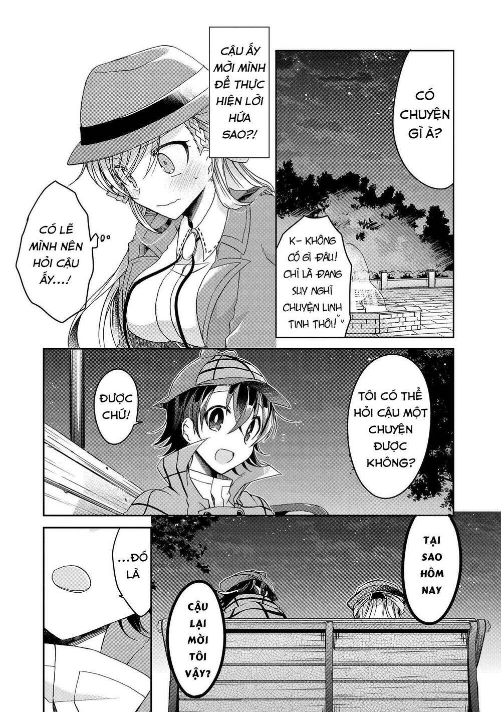 rinna keibu wa kokyuu ga dekinai chapter 8 - Next chapter 9