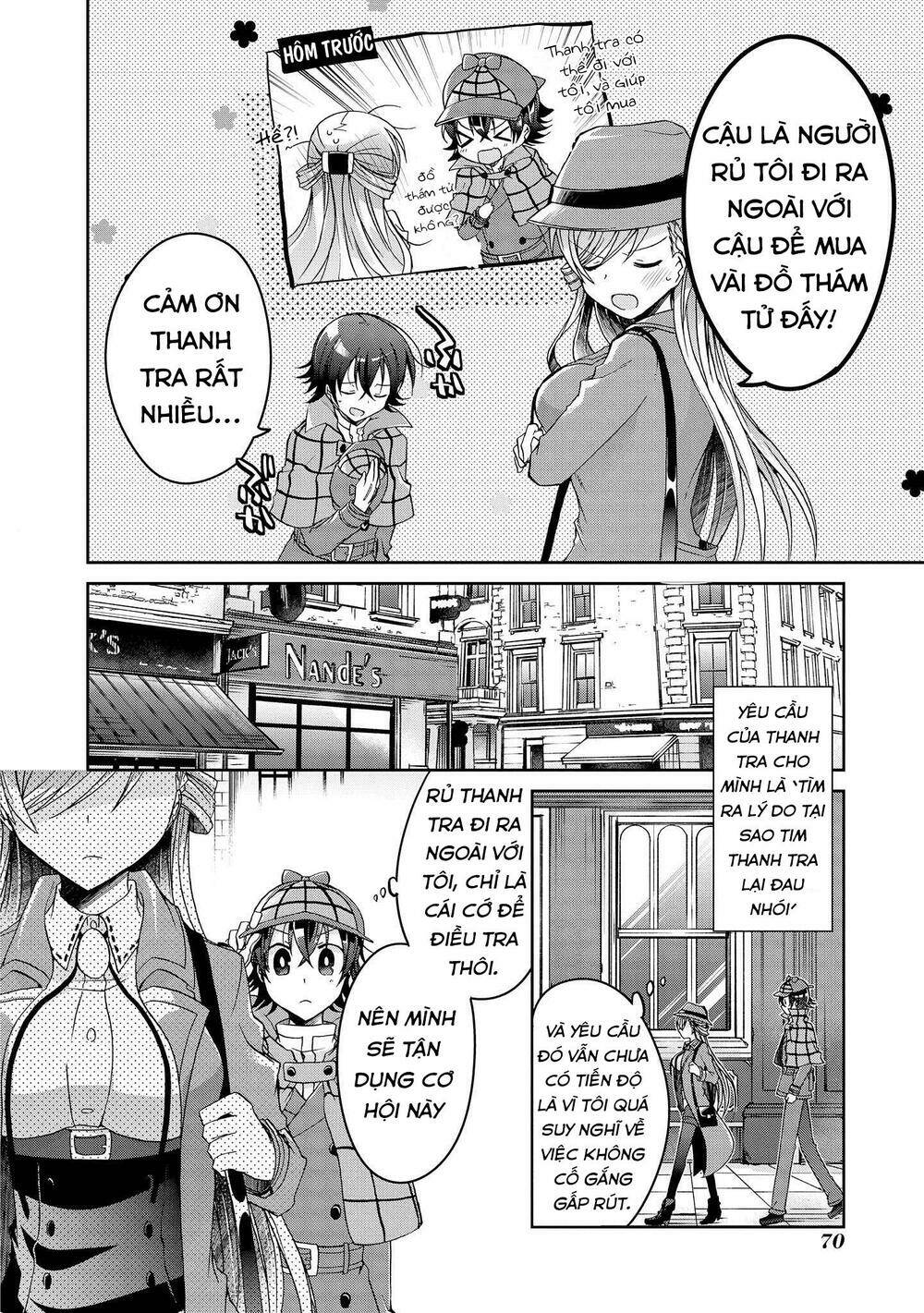 rinna keibu wa kokyuu ga dekinai chapter 8 - Next chapter 9