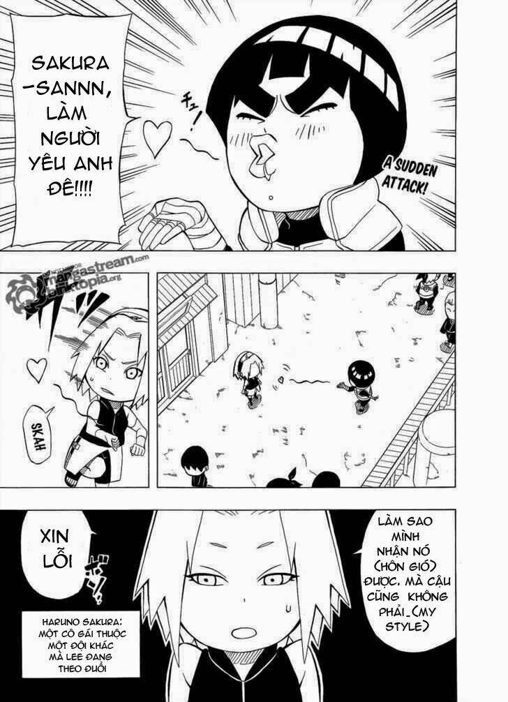 Rock Lee No Seishun Full-Power Ninden Manga Chapter 2 - Trang 2