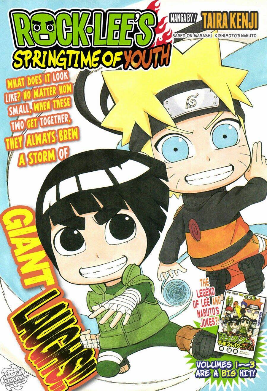 Rock Lee's Springtime Of Youth Chapter 24 - Trang 2