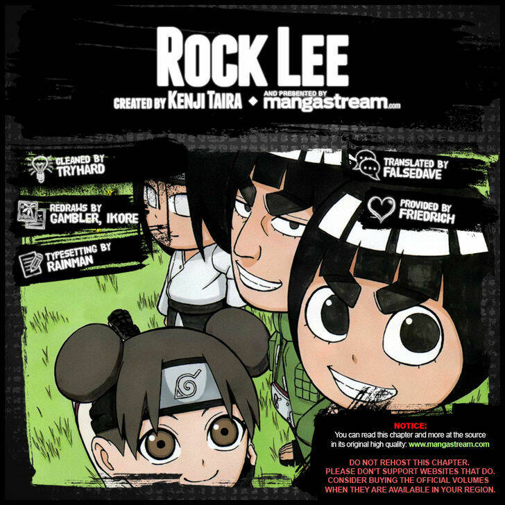 Rock Lee's Springtime Of Youth Chapter 29 - Trang 2