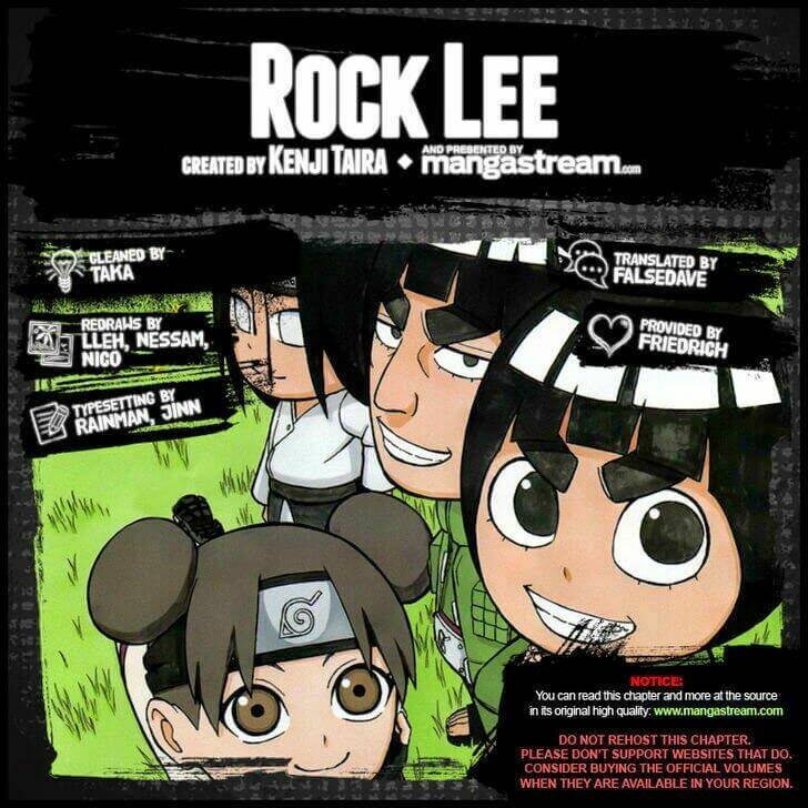 Rock Lee's Springtime Of Youth Chapter 36 - Trang 2