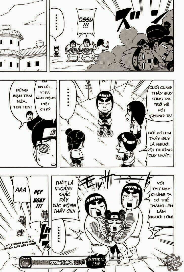 Rock Lee's Springtime Of Youth Chapter 36 - Trang 2