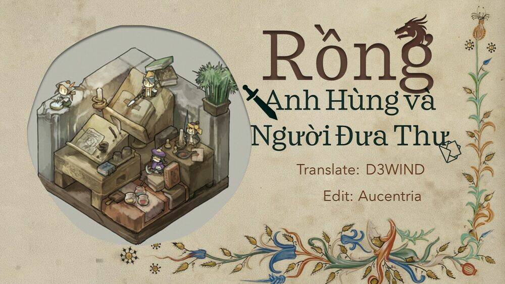 rồng, anh hùng, và người đưa thư chapter 6: trật tự, hỗn loạn và người Đưa thư i - Trang 2