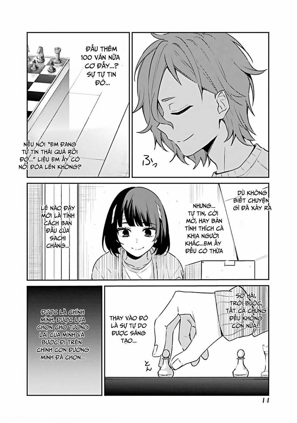 sachi-iro no one room chapter 49 - Trang 2