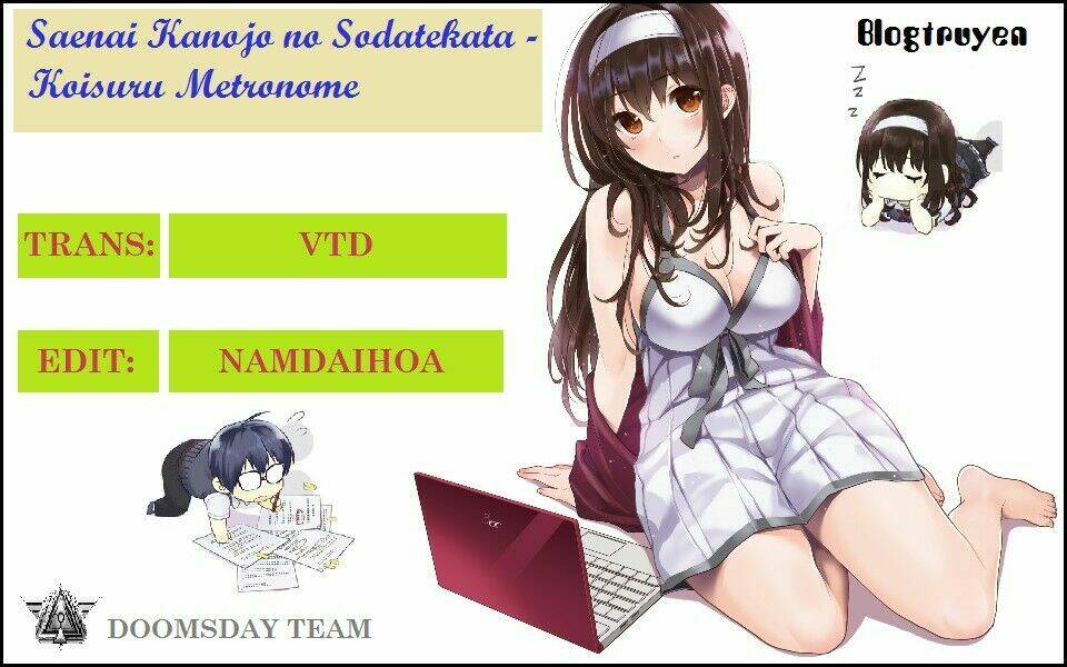 Saenai Kanojo No Sodatekata - Koisuru Metronome Chapter 4 - Trang 2