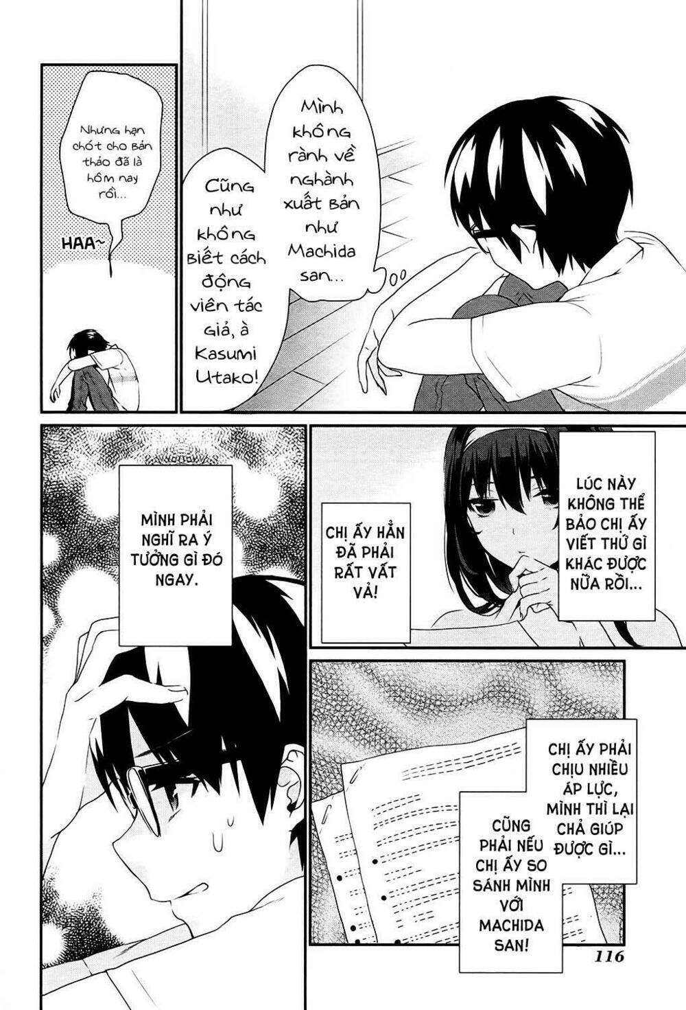 Saenai Kanojo No Sodatekata - Koisuru Metronome Chapter 4 - Trang 2