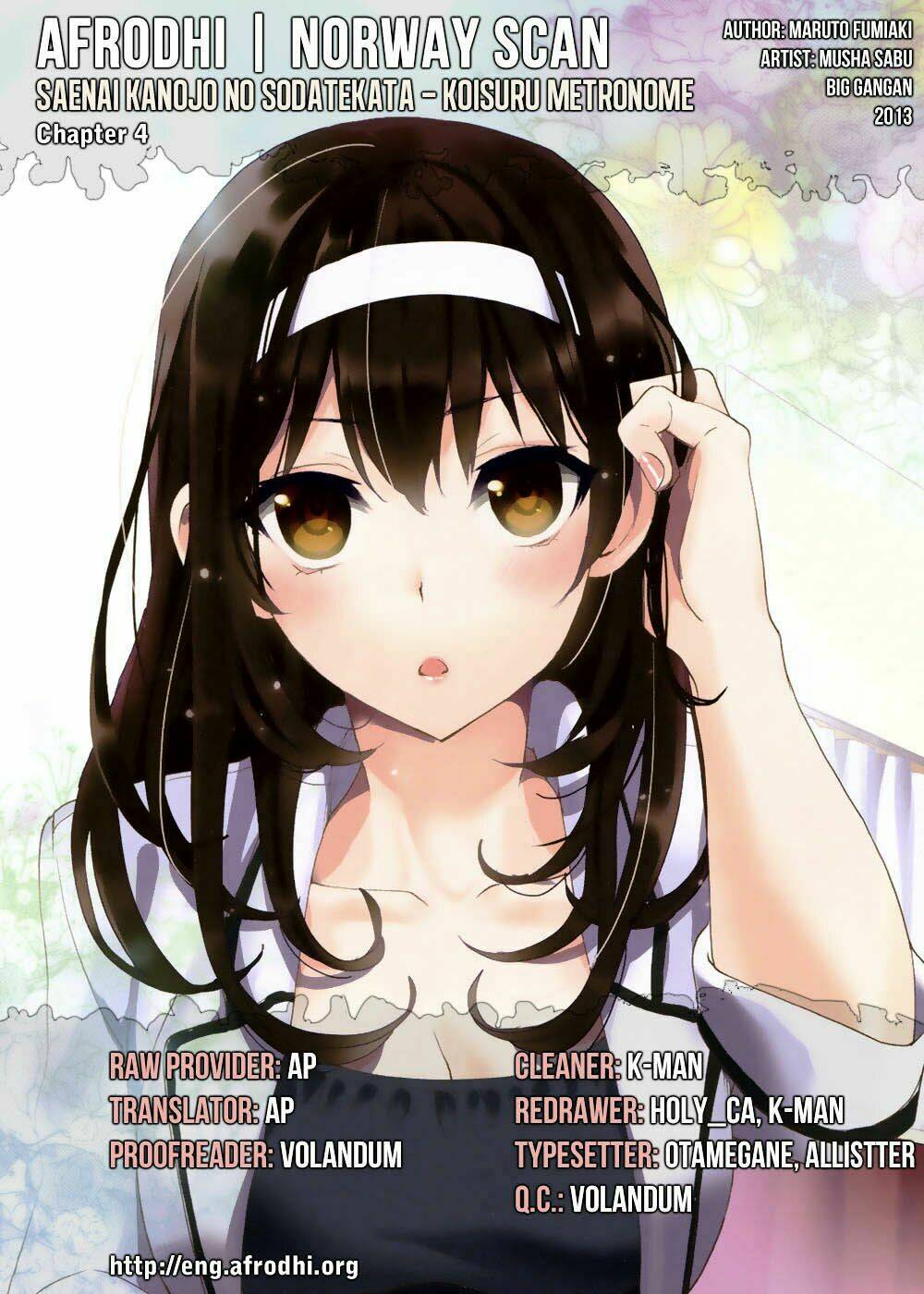 Saenai Kanojo No Sodatekata - Koisuru Metronome Chapter 4 - Trang 2