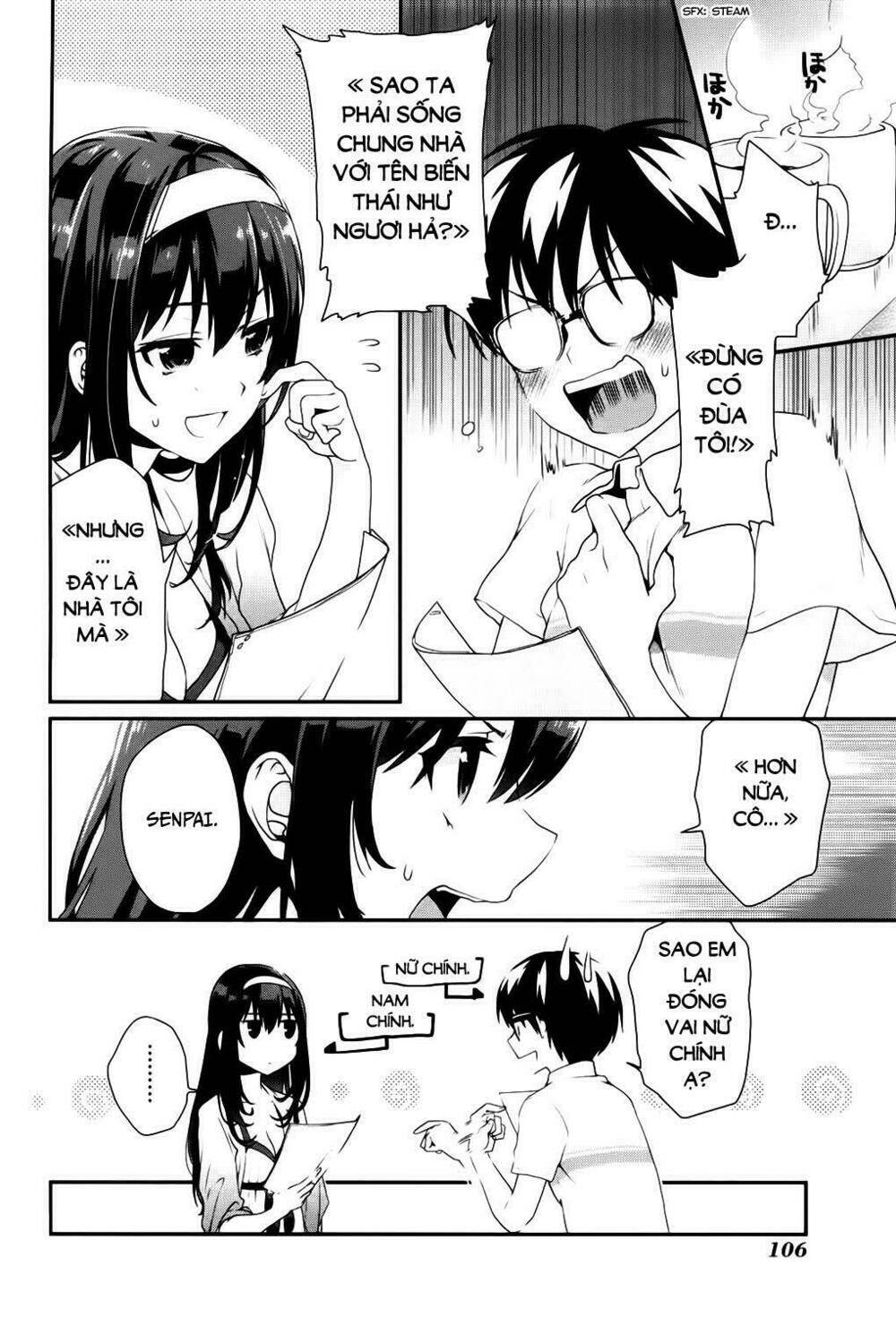 Saenai Kanojo No Sodatekata - Koisuru Metronome Chapter 4 - Trang 2