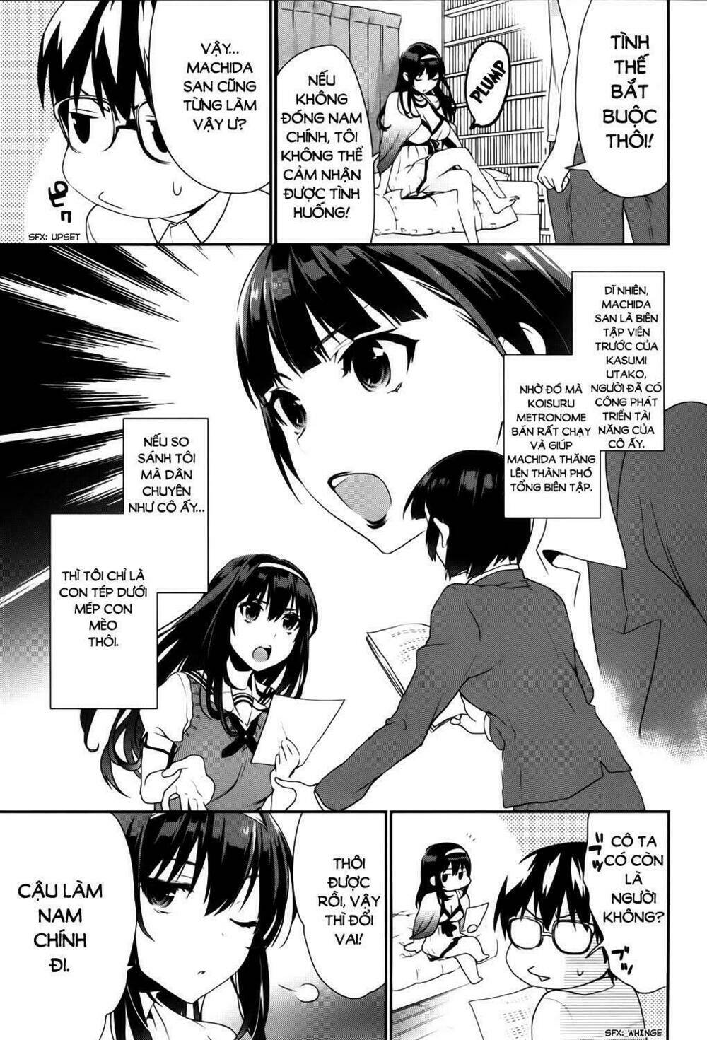 Saenai Kanojo No Sodatekata - Koisuru Metronome Chapter 4 - Trang 2