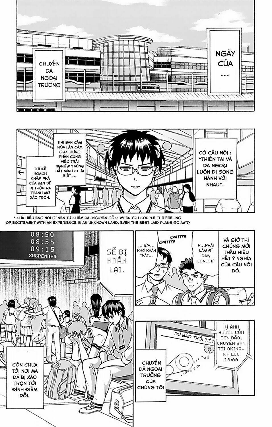 Saiki Kusuo No Sainan Chapter 56 - Trang 2