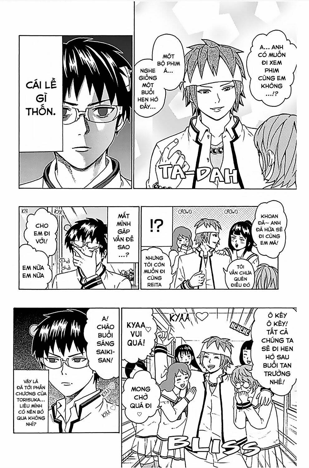 Saiki Kusuo No Sainan Chapter 79 - Trang 2