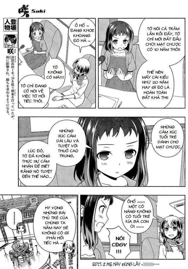 saki chapter 143 - Trang 2