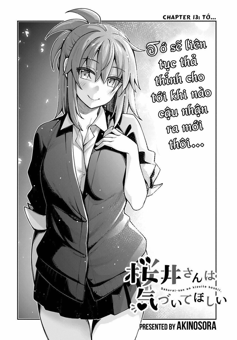 sakurai-san muốn được để ý chapter 13 - Trang 2