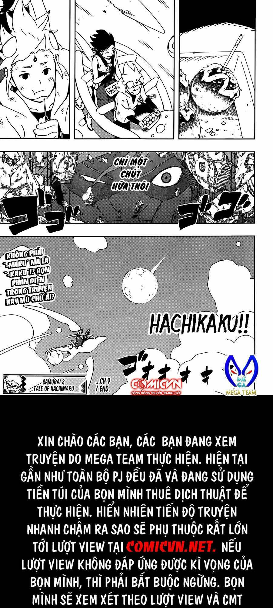 Samurai 8: Hành Trình Của Hachimaru Chapter 9 - Trang 2